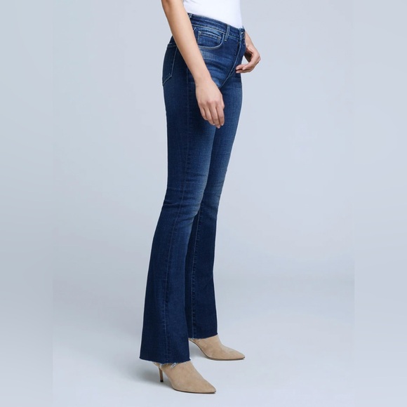 L’AGENCE RUTH HIGH-RISE STRAIGHT JEANS - Picture 2 of 4